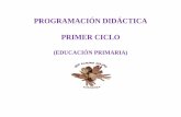 PROGRAMACIÓN DIDÁCTICA PRIMER CICLOceipramirosolans.catedu.es/wp-content/uploads/2014/02/PROGRAMACI... · MATEMÁTICAS – 1º CICLO EDUCACION PRIMARIA OBJETIVOS CONTENIDOS CRITERIOS