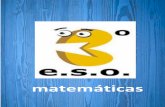 matemáticas - matematicasonline.es · MATEMÁTICAS 3º ESO 5 Antes de empezar Investiga Con los números enteros es fácil calcular el siguiente de un número: El siguiente de -3