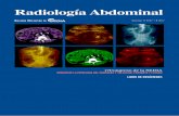 Radiología Abdominal - sedia.esº1-2017... · complicaciones de la manipulación de la vía biliar y su diagnóstico con colangio RM y a la patología tumoral benigna y maligna de