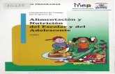 Alimentación Nutrición del Escola del Adolescente 10384.pdf · Lineamientos de Trabajo del Programa de ·-Alimentacióny Nutrición del Escola y del Adolescente PANEA 11, Este documento