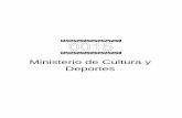 Ministerio de Cultura y Deportes · ... promoción y divulgación de los valores y manifestaciones ... Generales de La Antigua Guatemala ... Ministerio de Cultura y Deportes CLASIFICACION