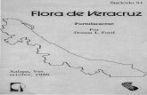 Flora de Veracruz - INECOL · como ornamentales y otras cuantas utilizadas como verduras. ... de la deshiscencia; semillas 1-6, morenas a negras, redondeado-reniformes,
