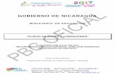 REPÚBLICA DE NICARAGUA - mineco.gob.es · Modelo del Contrato ... Para la Apertura de Ofertas: ... contados a partir de que el Director de Operaciones del Área de Infraestructura