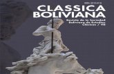 CLASSICA BOLIVIANA - estudiosclasicosbolivia.org · principios del siglo XX). ... republicano, Fernando López Sánchez hace un minucioso estudio de medallas acuñadas en Bolivia