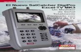 Medidor de satélite con TV El Nuevo SatCatcher … · TEST REPORT 10-11/2009 48 TELE-satellite — Broadband & Fiber-Optic — 10-11/2009 — Medidor de satélite con TV Un Medidor