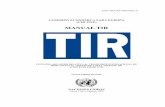 MANUAL TIR - Inicio - Agencia Tributaria · ece/trans/tir/6/rev.9 comisiÓn econÓmica para europa (cee onu) manual tir convenio aduanero relativo al transporte internacional de mercancÍas