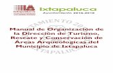 Manual de Organización de la Dirección de Turismo, … · propios y, de las colegas y los colegas para fortalecer el trabajo transversal y consolidar los objetivos institucionales