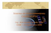 Sistema de Posicionamiento Global (GPS)conapptel.org.mx/conferencias/gps.pdf · Tiempo Tx vs. Tiempo Rx Diferencia en tiempo=distancia satélite ... DISTANCIA = VELOCIDAD DE LA LUZ