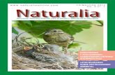 PRIMAVERA 2014 Naturalia - naturaliaonline.comnaturaliaonline.com/wp-content/uploads/2017/07/2014-primavera.pdf · a nuestro Creador. Nuestro compromiso con la naturaleza es un compromiso