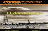 El día después… - PRENSA ENERGETICA · del descubrimiento de petróleo en Argentina es ... privado (por lo menos 12 empresas en su mayoría ... el derecho de fa-bricar kerosene