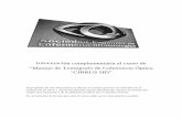 Información complementaria al curso de Manejo de ... · diabética, degeneración macular asociada con la edad y glaucoma. ... Manual del usuario de Cirrus HD-OCT PN 2660021131404