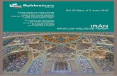 BAJO LOS CIELOS DE PERSIA - byblostours.com Byblostours Iran Mayo 2016.pdf · Somos líderes en viajes a Persia y los primeros en introducir los viajes a Irán a nivel nacional. Este