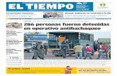 PREGUNTA DE LA SEMANA: 286 personas fueron detenidas en ...media.eltiempo.com.ve/EL_TIEMPO_VE_web/38/diario/docs/... · Enfermedades transmitidas por las garrapatas pueden ser asintomáticas