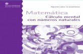 •Calculemos con naturales - sermaestro.com.arsermaestro.com.ar/calculo_naturales_web.pdf · Matemática Cálculo mental con números naturales Gobierno de la Ciudad de Buenos Aires.