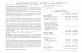 BANCAMIGA BANCO MICROFINANCIERO, C.A.asobanca.com.ve/userfiles/documentos/bancamiga2016s2.pdf · evidencia de auditoría sobre los montos y divulgaciones incluidos en los estados