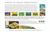 CARTAS DE JUEGOS ASOCIATIVOS - oh-cards.com · «El jardín de las delicias» en 65 cartas de color (edición limitada, caja negra, oro estampado) con sus dibujos «El jardín de
