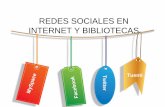 REDES SOCIALES EN INTERNET Y BIBLIOTECASbiblioteca.cchs.csic.es/.../redes_sociales.pdf · ¿Qué pretenden las redes sociales? Origen y evolución de los SRS Clasificación / Tipología