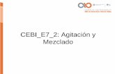 CEBI E7 2: Agitación y Mezcladobiotecnologiaindustrial.fcen.uba.ar/wp-content/uploads/2010/04/... · • Propulsor de tres aspas. o tipo marino ... • Para un tanque con varios