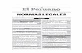 Publicacion Oficial - Diario Oficial El Peruano · SEGURO INTEGRAL DE SALUD R.J. N° 098-2015/SIS.- Aprueban Transferencia del Fondo ... Convenio de Cooperación Económica y Técnica