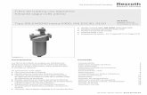 Filtro de tubería con elemento filtrante según DIN 24550ón.com/50LE.pdf · tamaño nominal 0160 se incluye un tornillo de descarga de aceite (7) en el equipamiento serie. El filtro