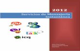 Servicios de Mensajería Instantánea - … · 2012-02-24 · 3 Características del servicio de mensajería instantánea. ... Para configurar el servidor Jabber/XMPP en Zentyal,