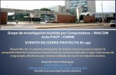 Presentación de PowerPoint - investigacion.pucp.edu.peinvestigacion.pucp.edu.pe/grupos/inacom/wp-content/uploads/sites/...Rosendo Franco Rodríguez ... José C. Chambergo V ... Ing.