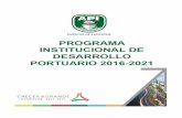 PROGRAMA INSTITUCIONAL DE DESARROLLO …apicampeche.com.mx/files/70_v_2016_001.pdf · El sistema portuario de Campeche es de gran importancia para las ... La Administración Portuaria