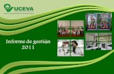 Informe de Gestión 2011 - uceva.edu.co · levantado el estado de la oferta de programas a nivel nacional e internacional como insumos para la reflexión curricular. El programa de