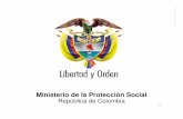 Ministerio de la Protección Social República de Colombia · INSPECCION DEL TRABAJO Instrumentos de inteligencia y colaboración Inspección reactiva Instrumentos de fiscalización