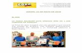 La Finca El Llano acogerá una cita ganadera que incluirá ...coagcanarias.com/wp-content/uploads/2018/05/Noticias-24-05-18.pdf · la VII Prueba de Arrastre de Ganado valedera para