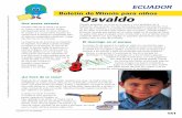 Boletín de innie para niños Osvaldo - agwebservices.orgagwebservices.org/Content/Resources/2014_SP10-Ecuador.pdf · Su padre vino aquí a trabajar como constructor y con el tiempo