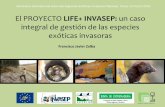 Presentación de PowerPoint - invasep.eu murcia ripisilva 14032018.pdf · El PROYECTO LIFE+ INVASEP: un caso integral de gestión de las especies exóticas invasoras Francisco Javier