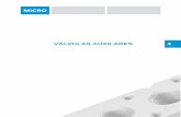 VÁLVULAS AUXILARES 14 - gruposertec.com.argruposertec.com.ar/catalogos/micro/Valvulas Auxiliares.pdf · momento de alcanzar el umbral de conmutación del “relé” neumático.