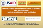 Cultura política de la democracia en Guatemala y en … · La cultura democrática entre la población de un país es un componente fundamental en el desarrollo de cualquier democracia.