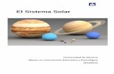 El Sistema Solar - solidariosporleon.org · 11 El sol es una estrella redonda, caliente y brillante. El sol es el centro del Sistema Solar y los planetas giran a su alrededor. A través