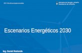 Escenarios Energéticos 2030 - megsa.com.ar - REDONDO.pdf · Configuración de escenarios 3 Escenario Tendencial Escenario Eficiente Escenario Base Precios Low* Escenario +Inversión