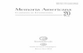 Memoria Americana 20 - SciELO Americana 20 (1) final... · para la comunidad científica en general, ofrecemos una sección nueva llama- da “Reflexiones y Debate”, contiene un