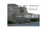 Boletín Puerta de Jerez 36 - Mellaria – Asociación ... · *Conoce tu patrimonio Tarifa, primer semestre 2011 ... del boletín «Puerta de Jerez» a recordar los lugares más representativos