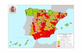 BRUCELOSIS OVINA Y CAPRINA · BRUCELOSIS OVINA Y CAPRINA Prevalencia máxima en rebaños por comarcas Ministerio de Medio Ambiente y Medio Rural y Marino 0 % (246 comarcas) 2,51 -