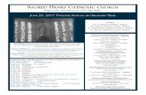 SACRED HEART CATHOLIC CHURCH - shparish.netshparish.net/sites/shturlock/files/uploads/bulletins/523239_6-25... · Nuestra Misión: La Iglesia del Sagrado Corazón es inspirada por
