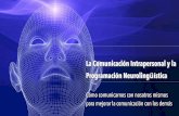 La Comunicación Intrapersonal y la Programación … · Estudia cómo nos comunicamos con nosotros mismos (comunicación intrapersonal) y cómo nos comunicamos con las personas (comunicación