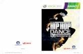 HIP HOP XBOX KINECT Mancover SPA - …download.xbox.com/content/555308b4/PPS_HIP_HOP_XBOX_360_KIN… · Avatar del jugador Siguiente tarjeta de baile Calificación de baile ... y