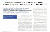 Tratamiento de datos en una explotación de caprino … · (IFA PA). Hinojosa del Duque (Córdoba). a comparación entre la situa- ... lo que exige utilizar tanto los plante-amientos