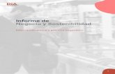 Informe de Negocio y Sostenibilidad€¦ · Informe de Negocio y ostenibilidad Especializada en el servicio a los profesionales y au- ... un supermercado de ... Grupo DIA ha decidido