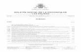 BOLETÍN OFICIAL DE LA PROVINCIA DE LAS PALMAStemarioscanarias.com/.../Oferta-de-Empleo-Publico-2016.pdf · 2017-07-04 · 120394 Levantamiento de la suspensión del procedimiento