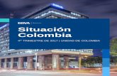 Situación Colombia 4T17 - BBVA Research · El crecimiento de la economía mundial se ha estabilizado a mediados de año alrededor del 1% t/t, ... potencial pausa en el ciclo de reducciones