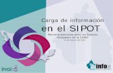 Carga de información en el SIPOT - infodf.org.mx · Internacional (TI): Desde hace 20 años es reprobatoria la calificación que la población da las ... • Formatos para el acopio