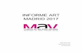 INFORME ART MADRID 2017 - m-arteyculturavisual.com · Mar Cuervo M 37 España ... Directora Nuria Blanco Santiago España ... Marcos Tamargo H España Cristina Mur M 50 España