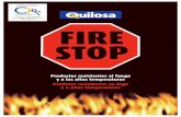 Productos resistentes al fuego y a las altas … · Productos resistentes al fuego y a las altas temperaturas Produtos resistentes ao fogo ... • Vedação de juntas de dilatação