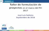 Presentación de PowerPoint - sices.guanajuato.gob.mxsices.guanajuato.gob.mx/resources/pei/Taller pei 21 de septiembre.pdf · desarrollo del proyecto: El Conacyt no cubre el 100%